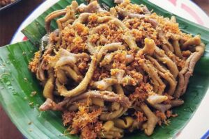 resep usus ayam ungkep