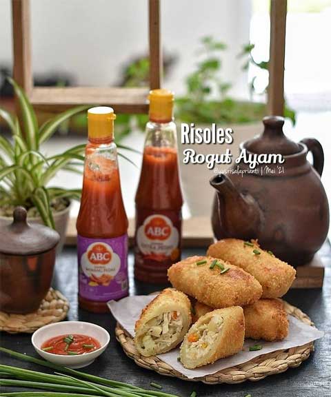 Resep Risoles Ragout Ayam Enak Gurih dan Creamy 1 resep risoles ragout ayam