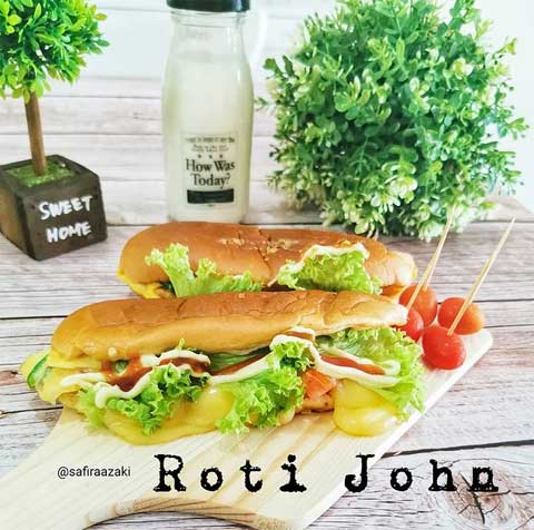 Resep Roti John ala Rumahan Enak Lezat dan Mengenyangkan 1 resep roti john