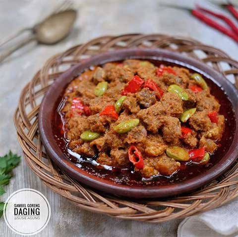 resep sambal goreng daging