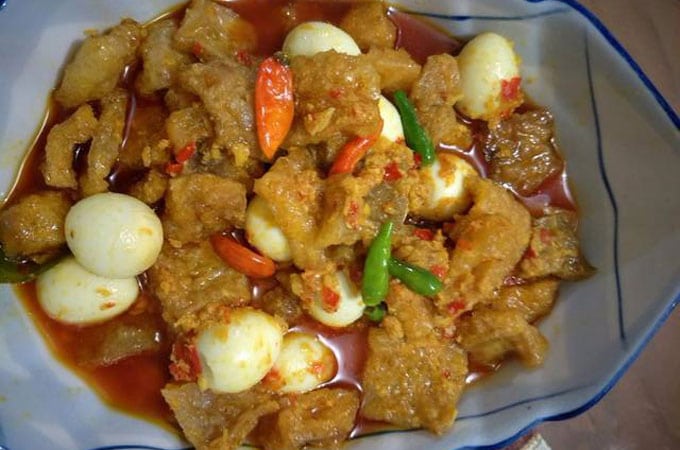 Resep sambal goreng telur puyuh