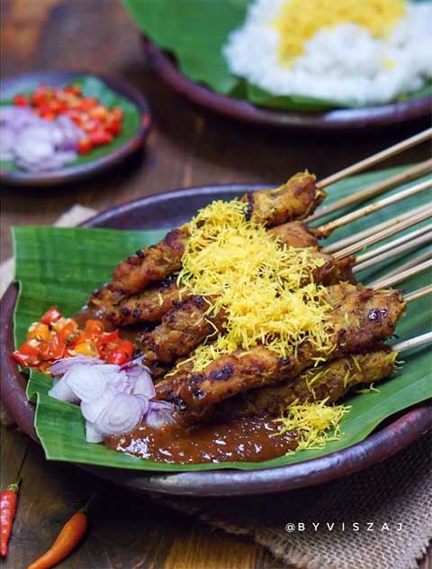Resep Sate Klopo Surabaya Sederhana Gurih dan Lezatnya Juara 1 sate klopo Surabaya