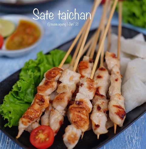 Resep Sate Taichan Enak Gurih dan Empuk 1 resep sate taichan