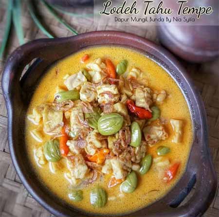 sayur lodeh tahu tempe