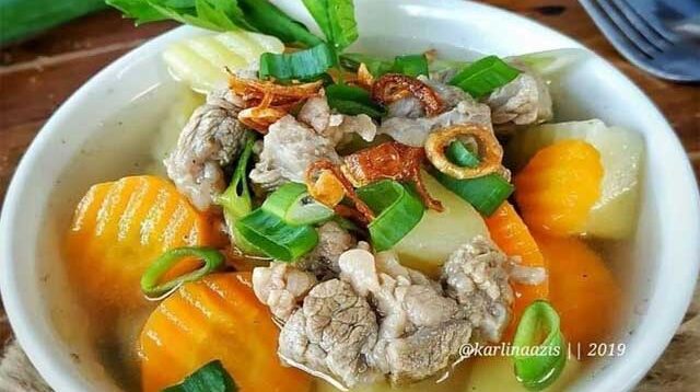 Sayur sop bening