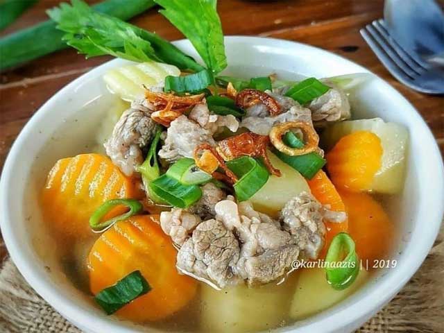 Sayur sop bening