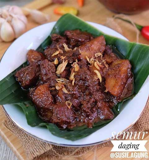 Resep Semur Daging Kentang Praktis Enak Manis dan Gurihnya Pas 1 resep semur daging kentang