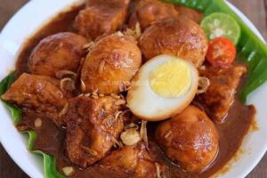 semur tahu telur