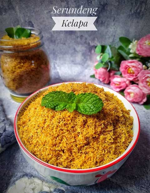 resep serundeng kelapa