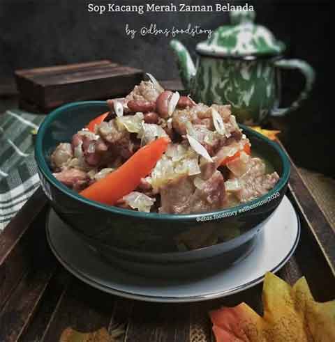 resep sop kacang merah belanda