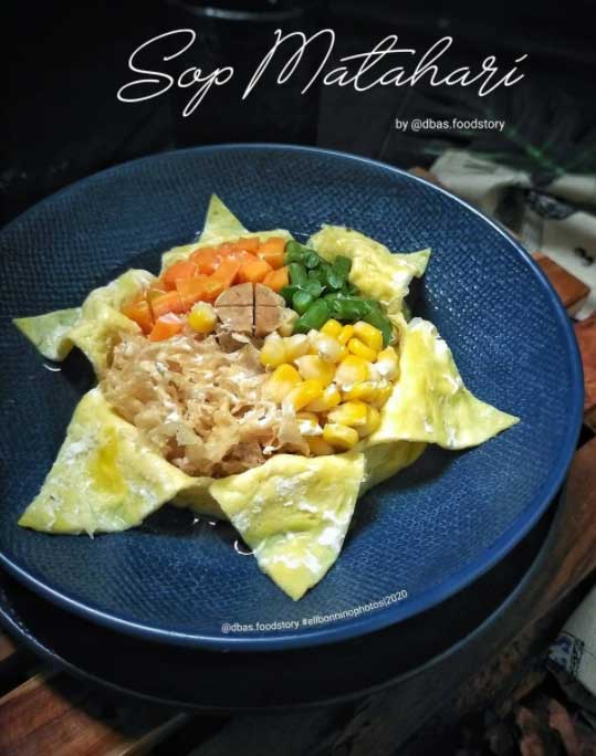 resep sop matahari