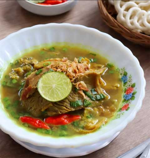 resep soto daging madura