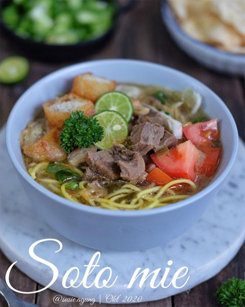 resep soto mie bogor