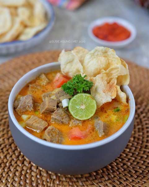 Resep Soto Tangkar khas Betawi yang Gurih dan Sedap 1 resep soto tangkar