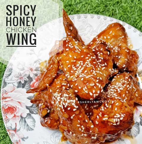 spicy honey chicken wings
