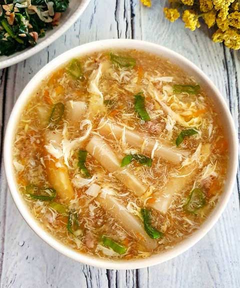 Resep Sup Asparagus Kepiting Sederhana Enak dan Lezat 1 resep sup asparagus kepiting