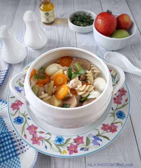 Resep Sup Makaroni Sederhana Enak dan Lezat ala Rumahan 1 ressep sup makaroni