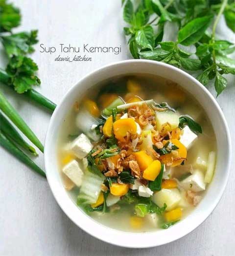 resep sup tahu