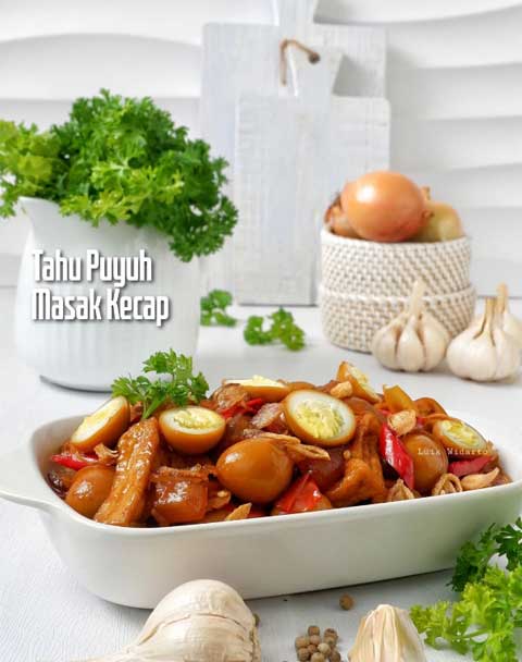 tahu puyuh bumbu kecap