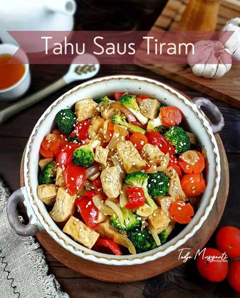 resep tahu saus tiram