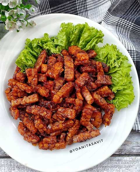 Resep Tempe Orek Kering Manis dan Gurih Menggugah Selera 1 resep tempe orek kering