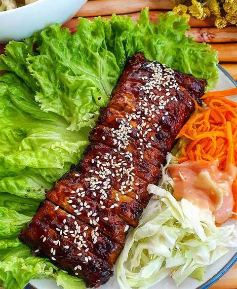 resep tempe teriyaki