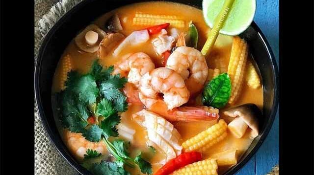 Tom Yam Seafood