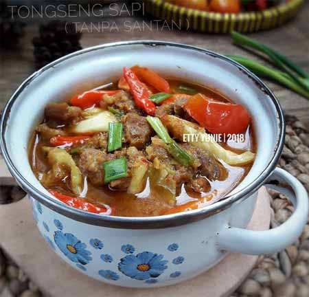 resep tongseng sapi tanpa santan