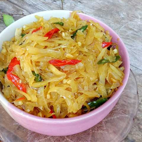 Resep Tumis Pepaya Muda Pedas Manis Menggugah Selera 1 resep tumis pepaya muda