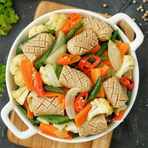 Resep Tumis Sosis Sayuran Menu Lezat yang Praktis dan Cepat Saji 1 resep tumis sosis sayuran