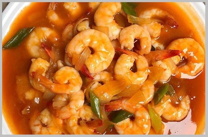 udang asam manis saus tiram