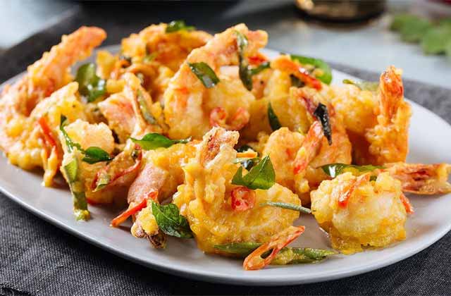 udang goreng tepung telur