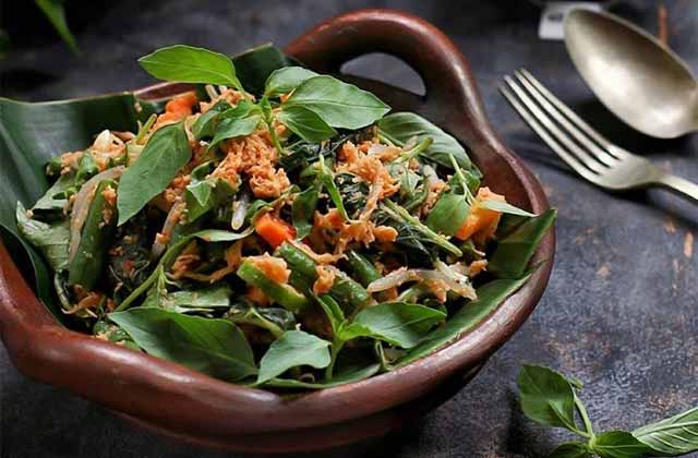 resep urap sayuran